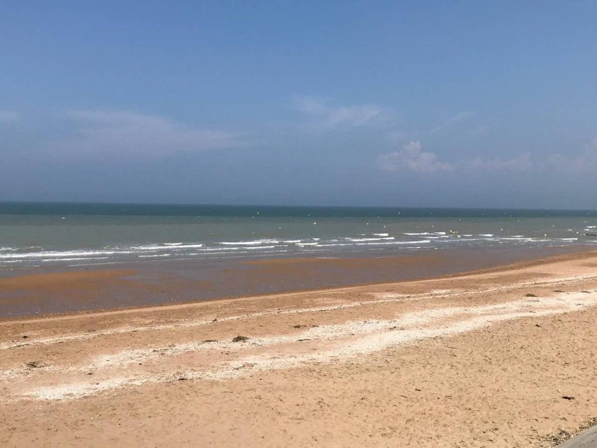 Beau Front De Mer Cosy Acces Direct Plage St Aubin Sur Mer Bernieres-sur-Mer Екстер'єр фото